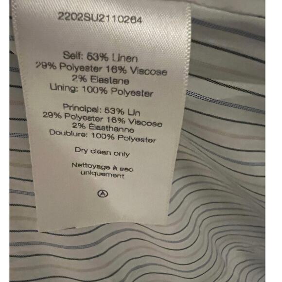 Veronica Beard Chambray Dickey Jacket Sz 8 & Hoodie Insert OS Removable Academia - Picture 8 of 9